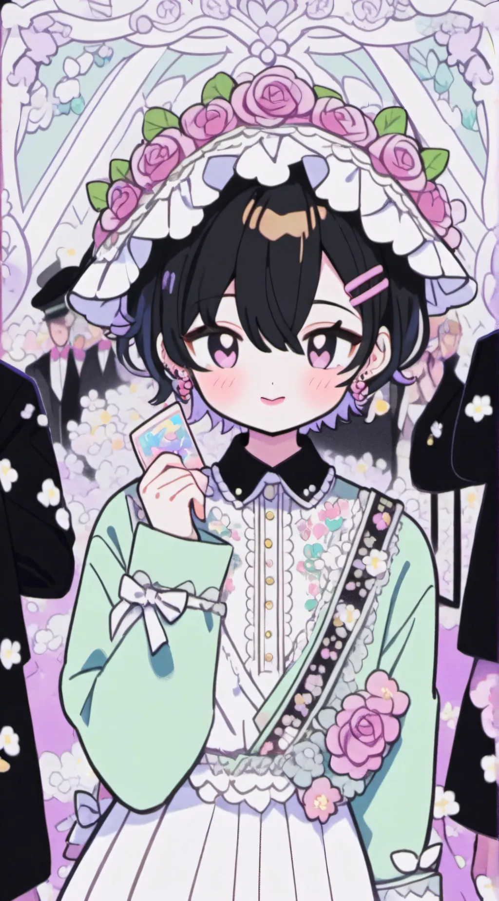 ai character: Pick me girl background