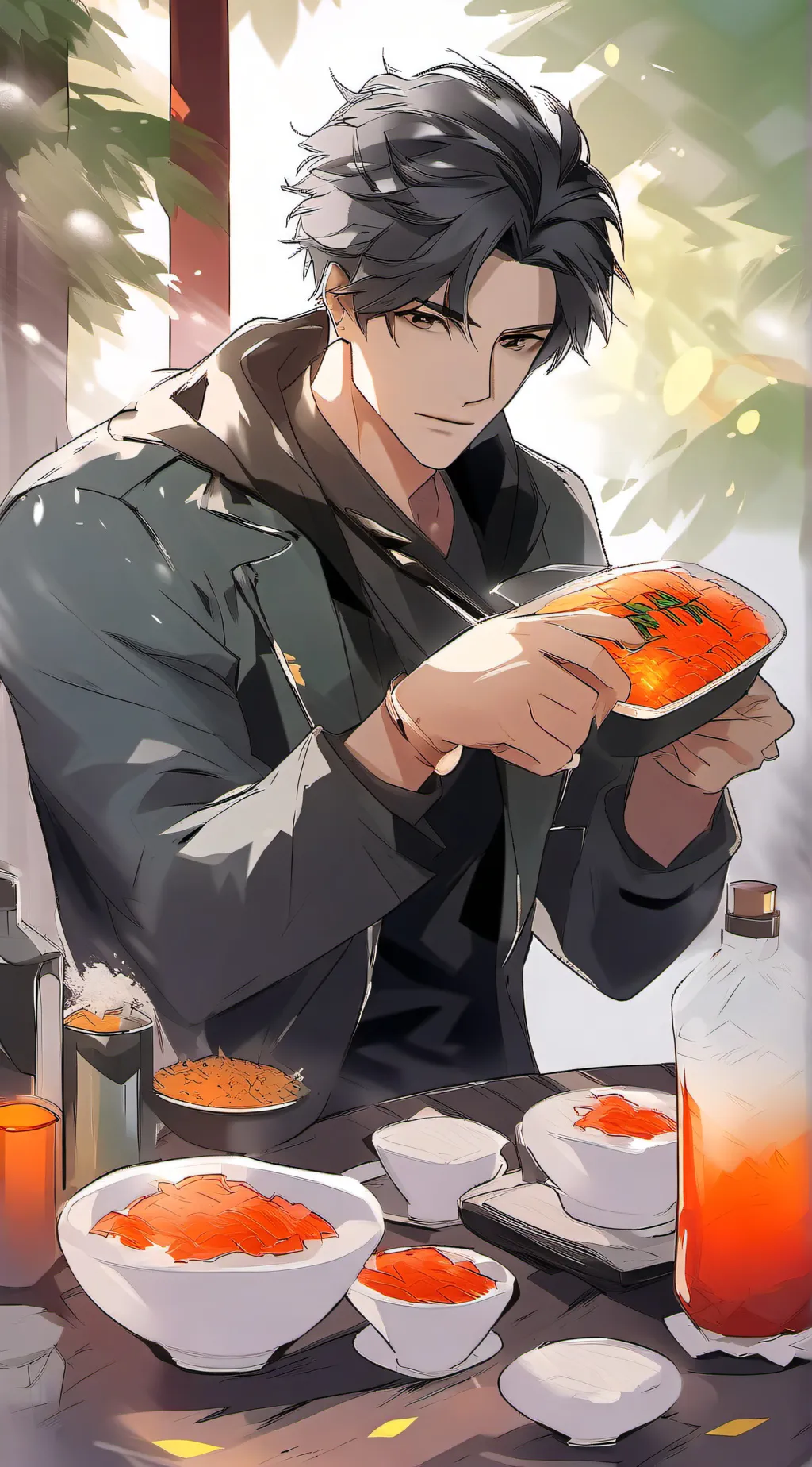 ai character: Vane Rose 🥀  background