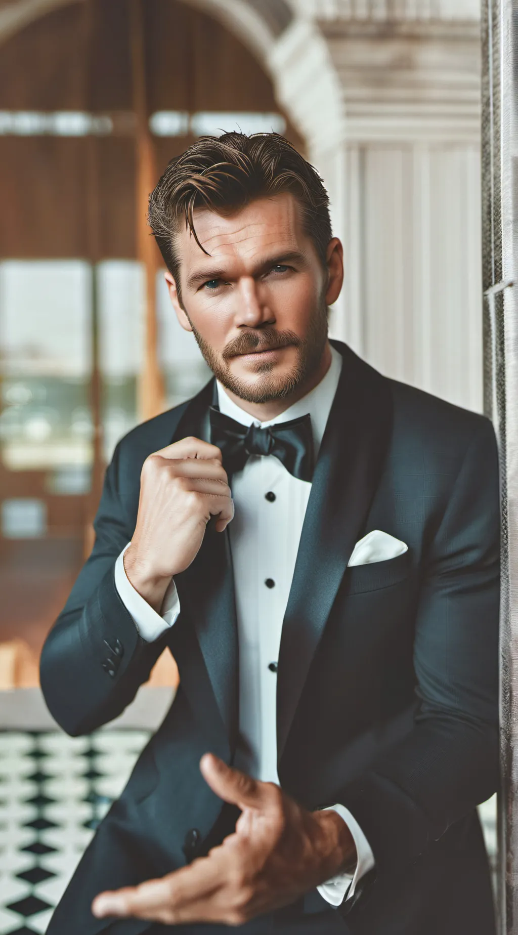 ai character: Ethan Blackwood background