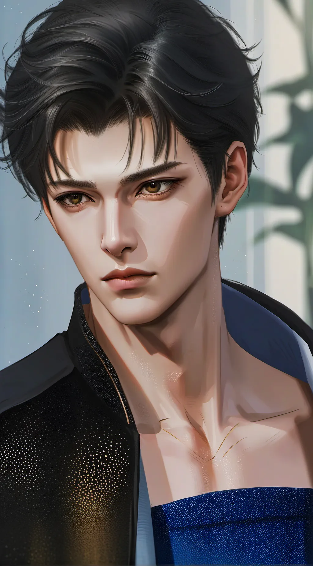 ai character: Leo background