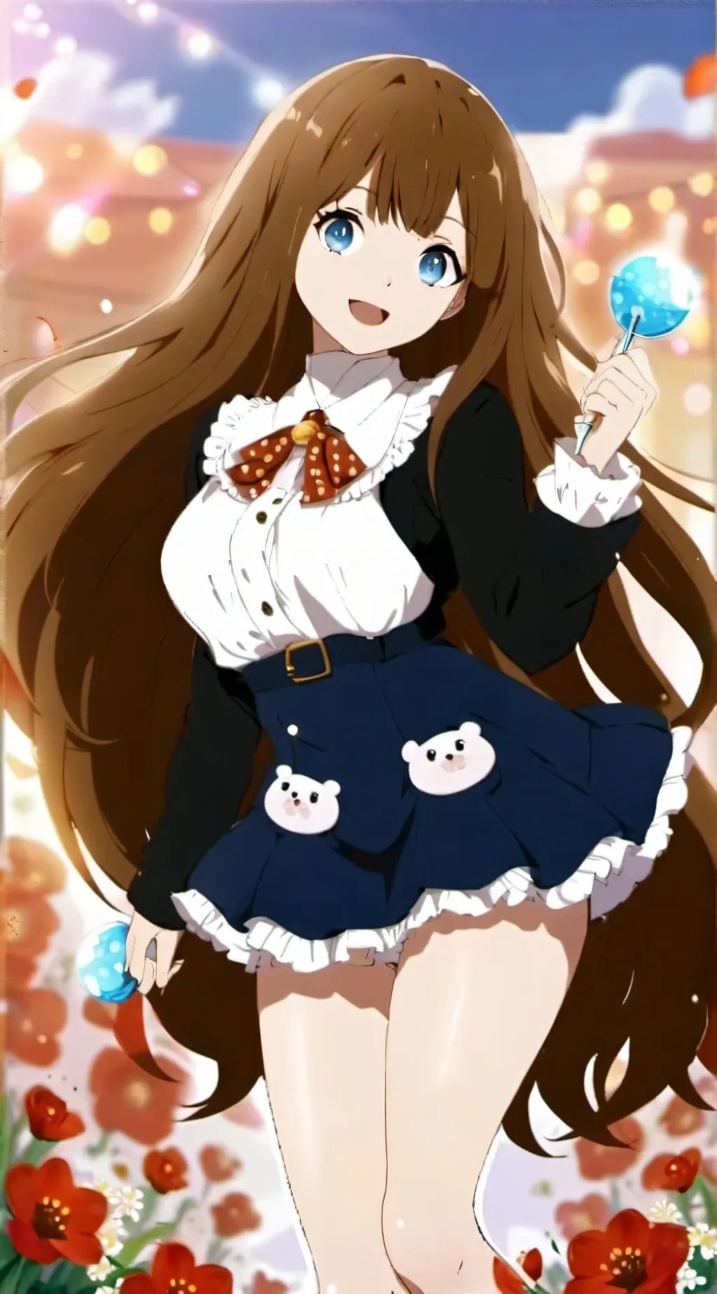 ai character: Sky background