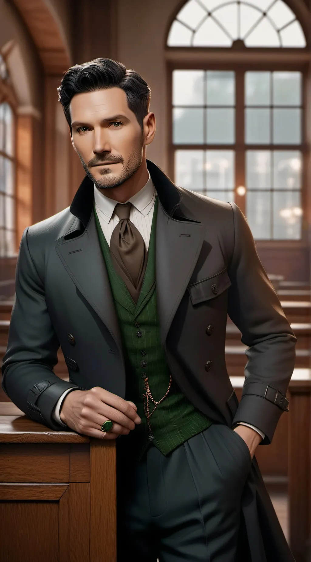 ai character: John background