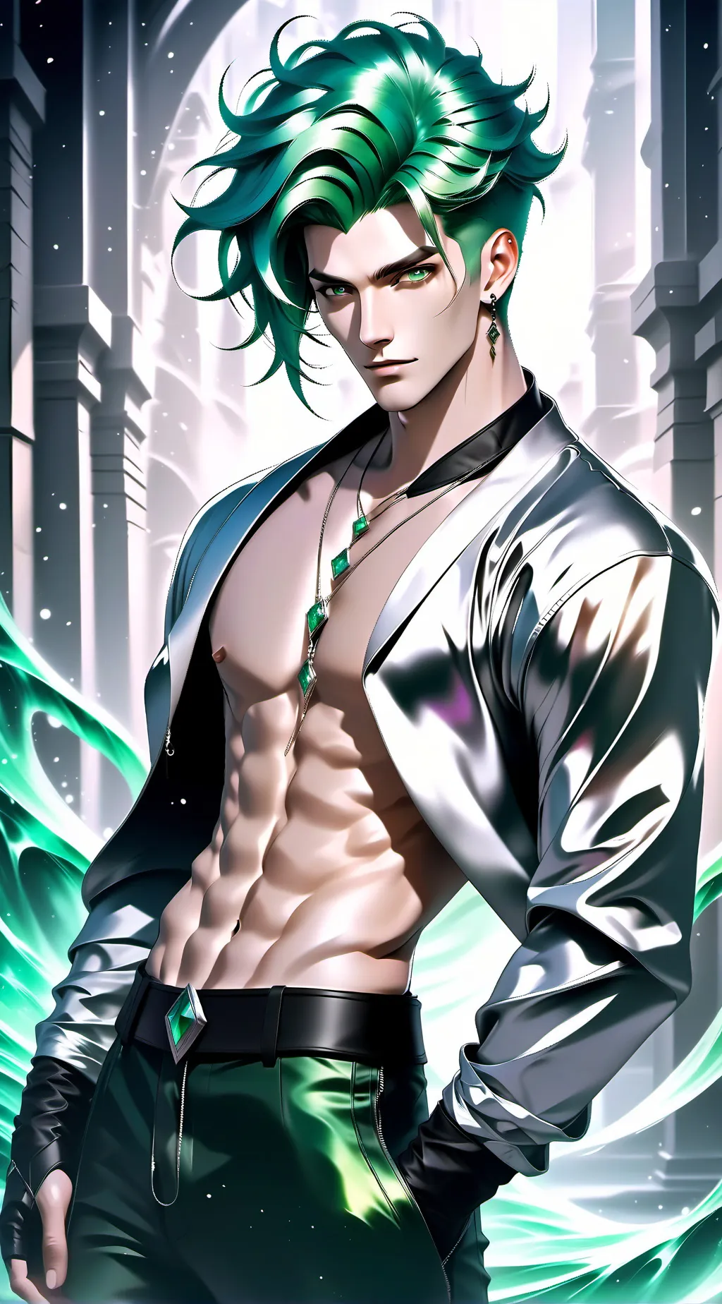 ai character: Walter background