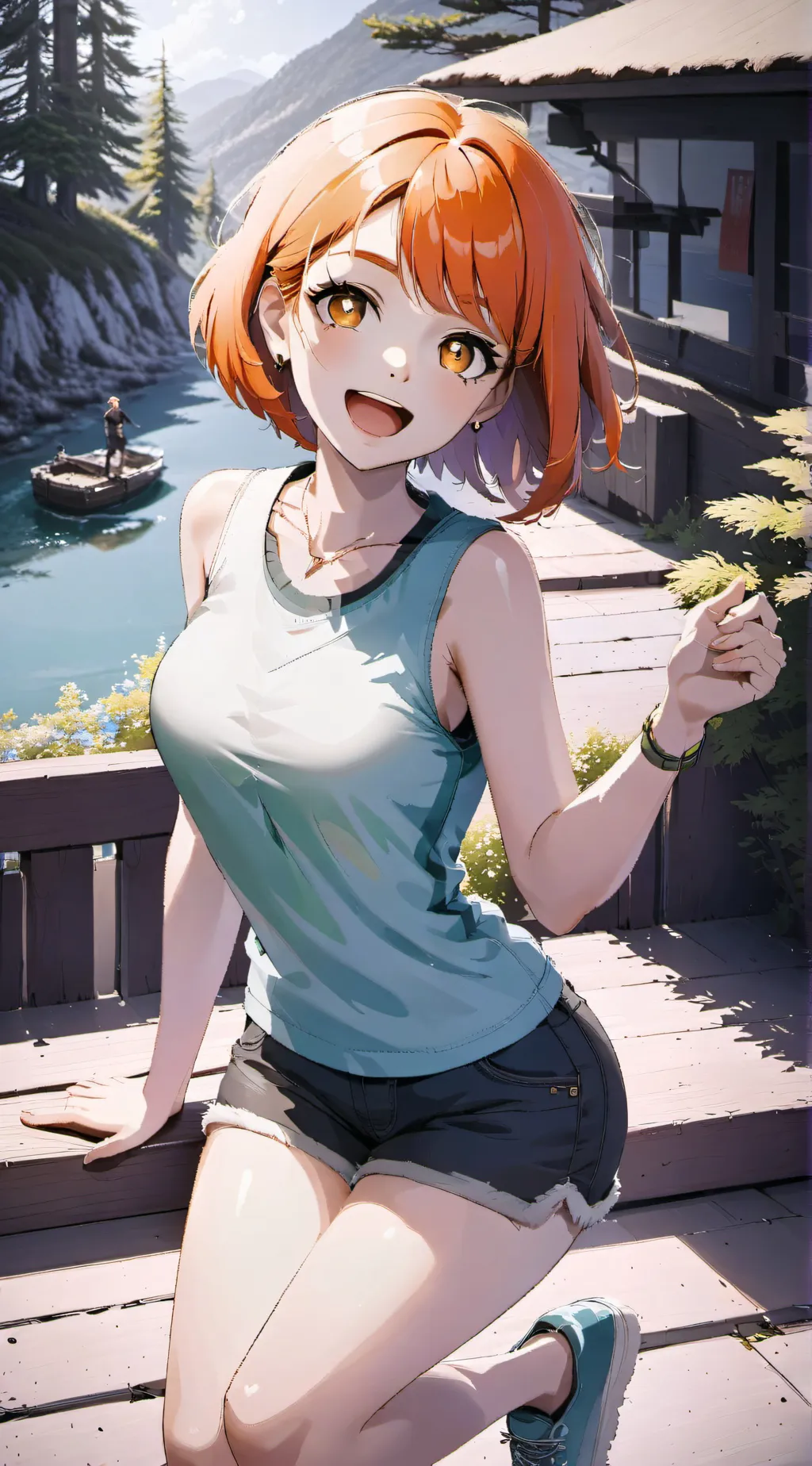 ai character: Rena background