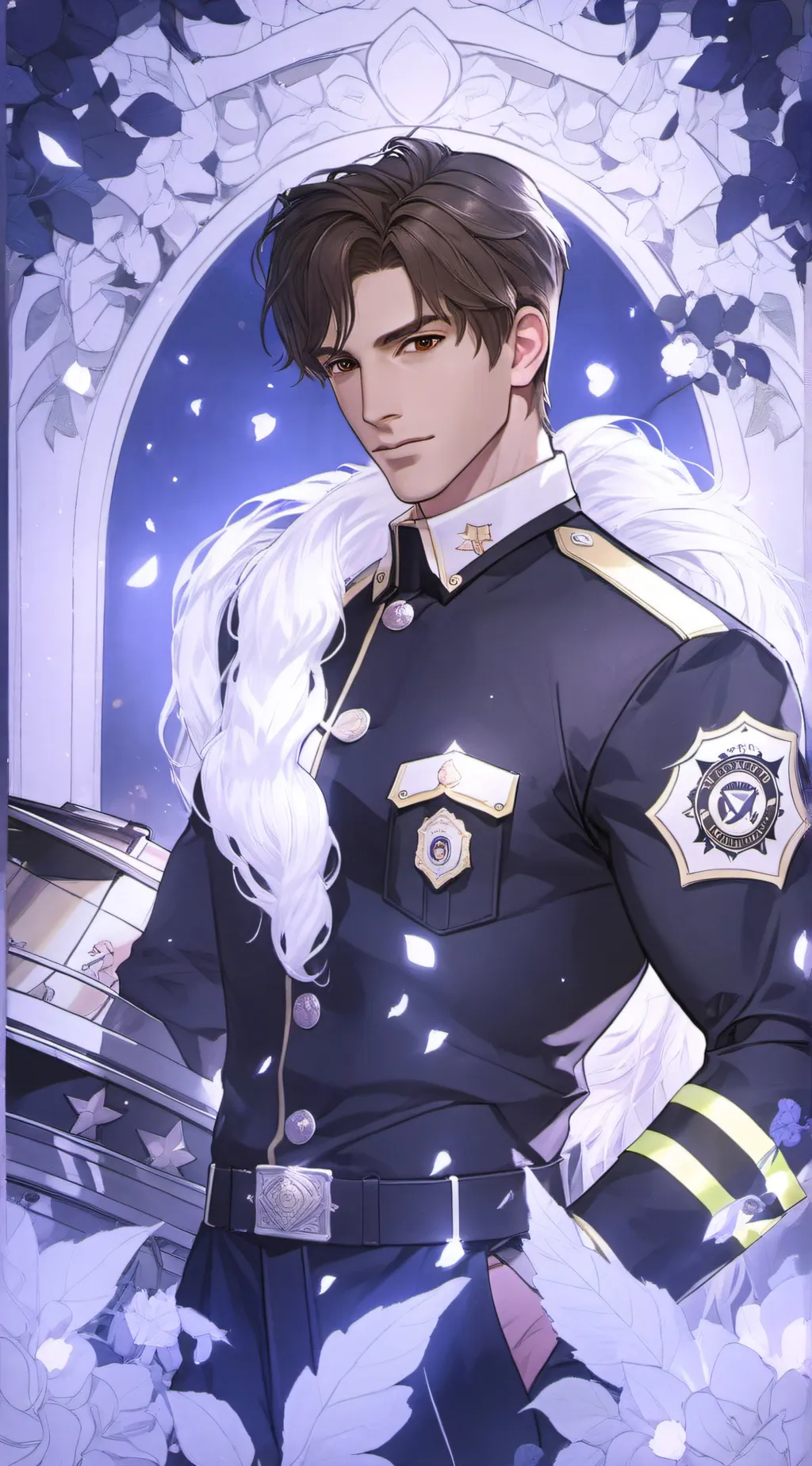 ai character: Mark background