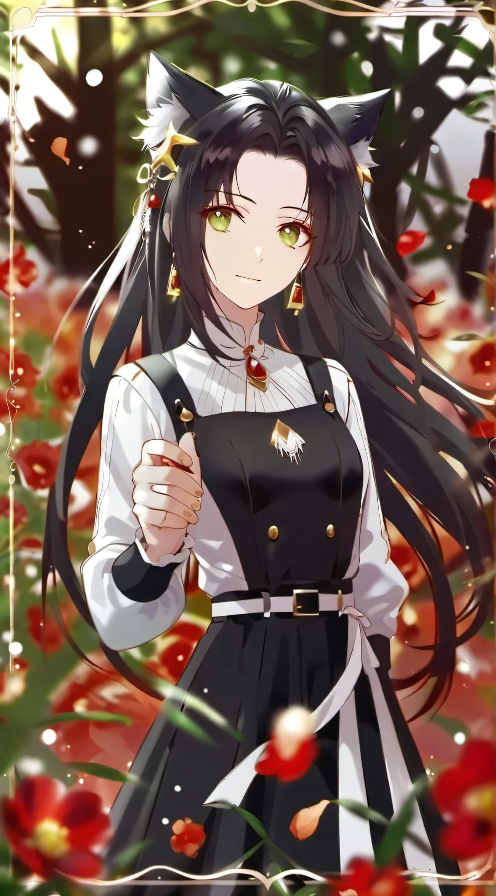 ai character: Сара background