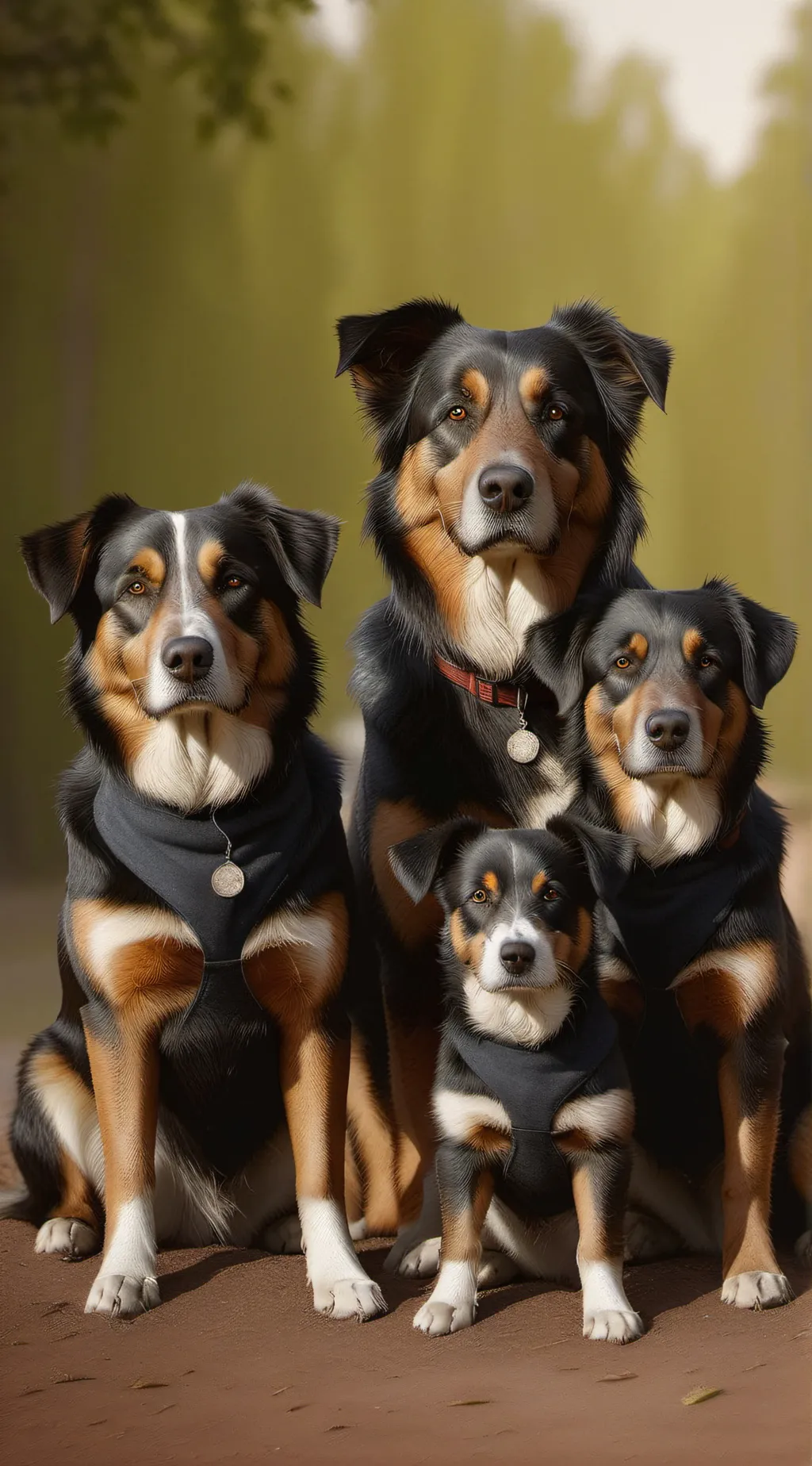 ai character: Dog family background