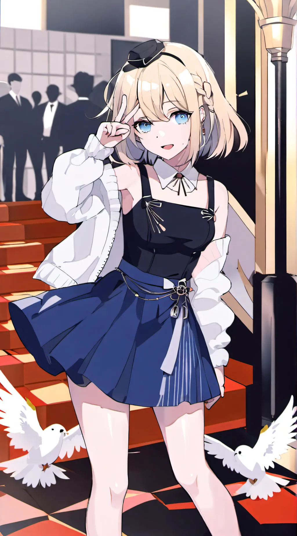 ai character: celebrity sim background