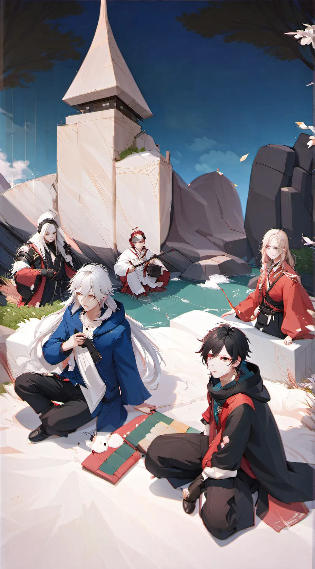 ai character: I fratelli Jones  background