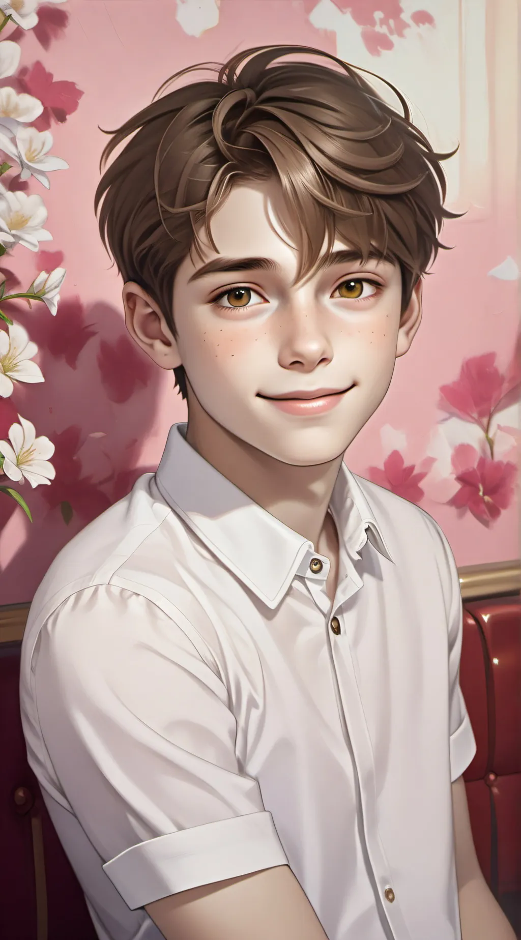 ai character: Davey  background