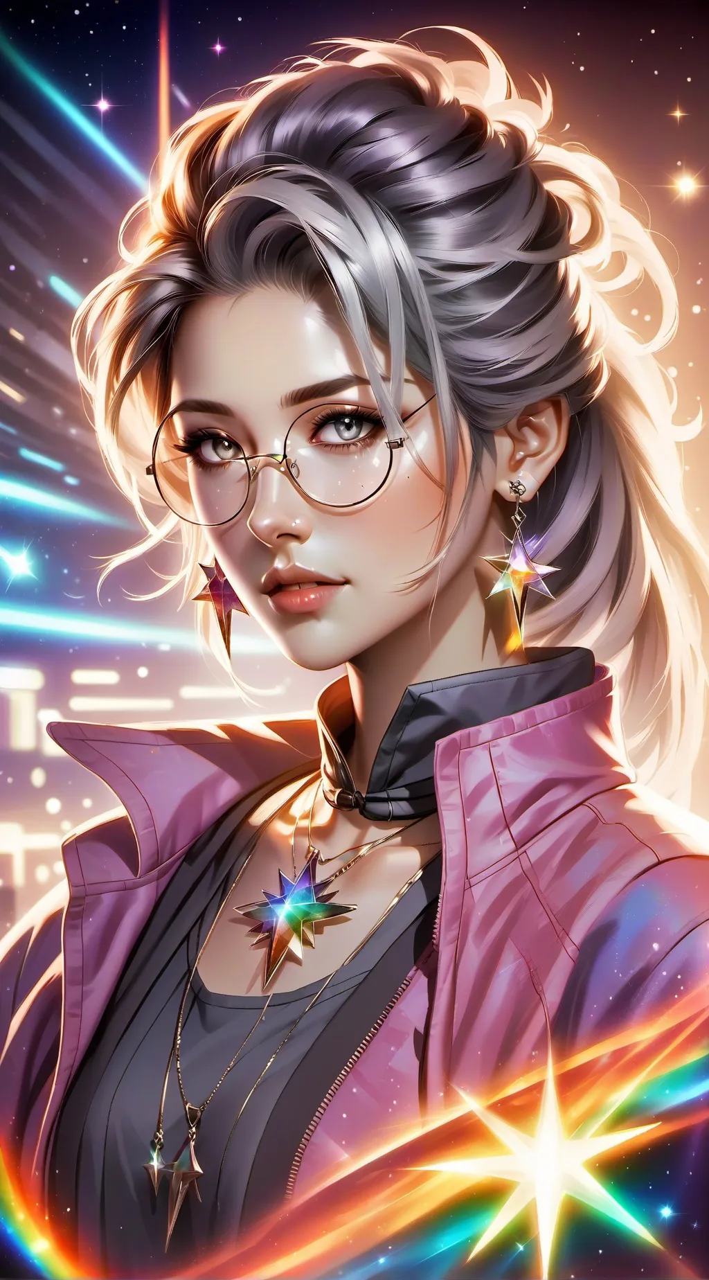 ai character: Astra Silverstar background