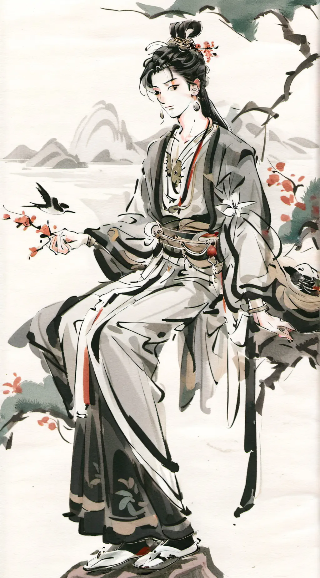 ai character: astro background