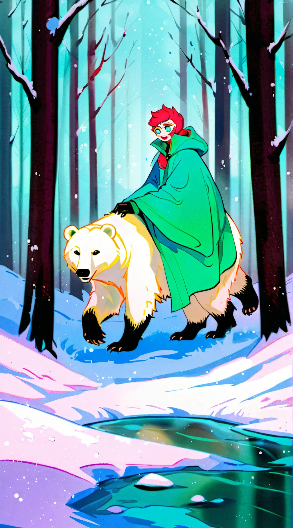 ai character: baxter x nifty background