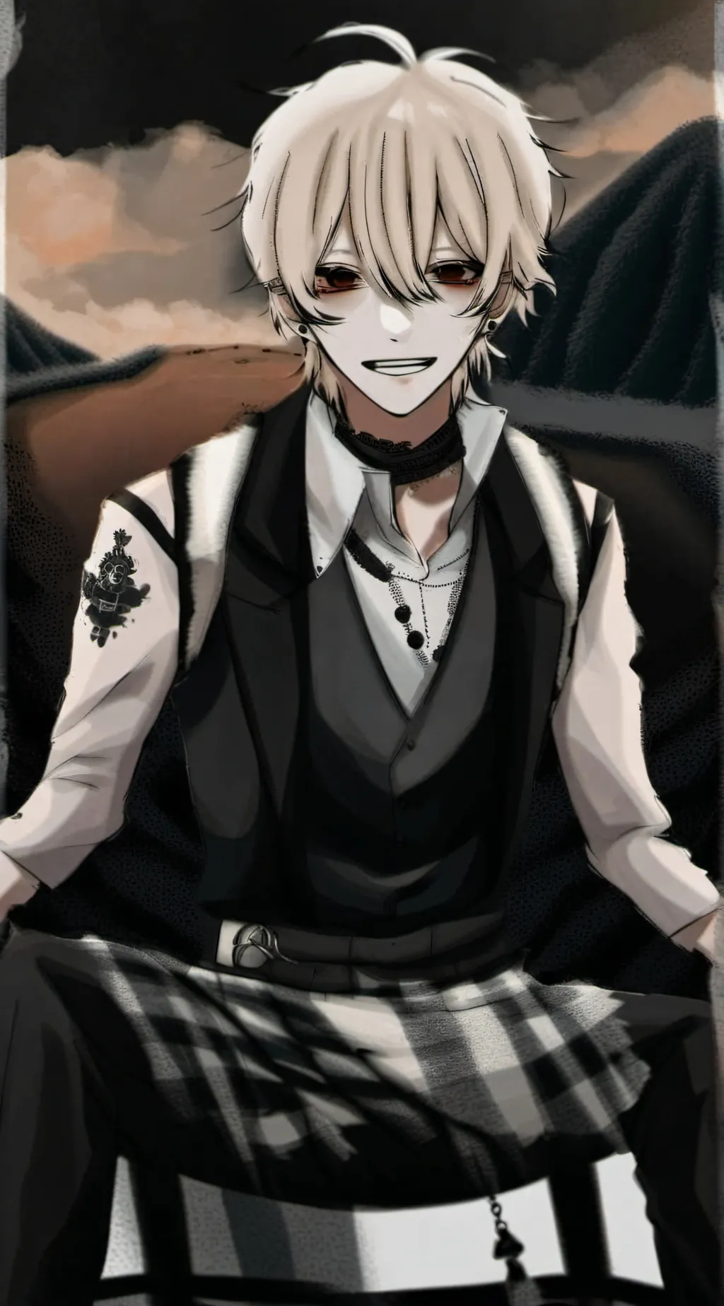 ai character: ~•{Matt}•~ background