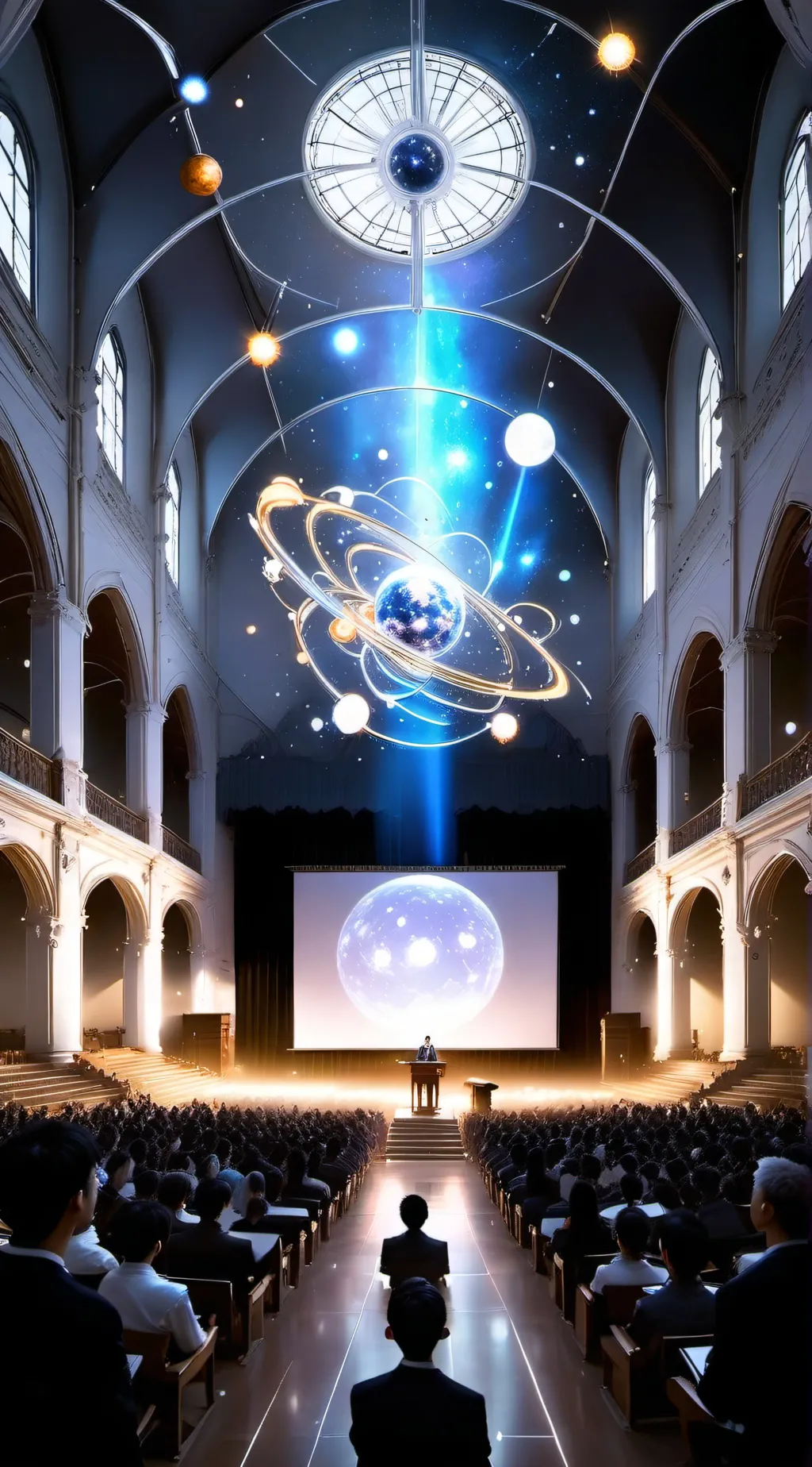 ai character: The magical school background