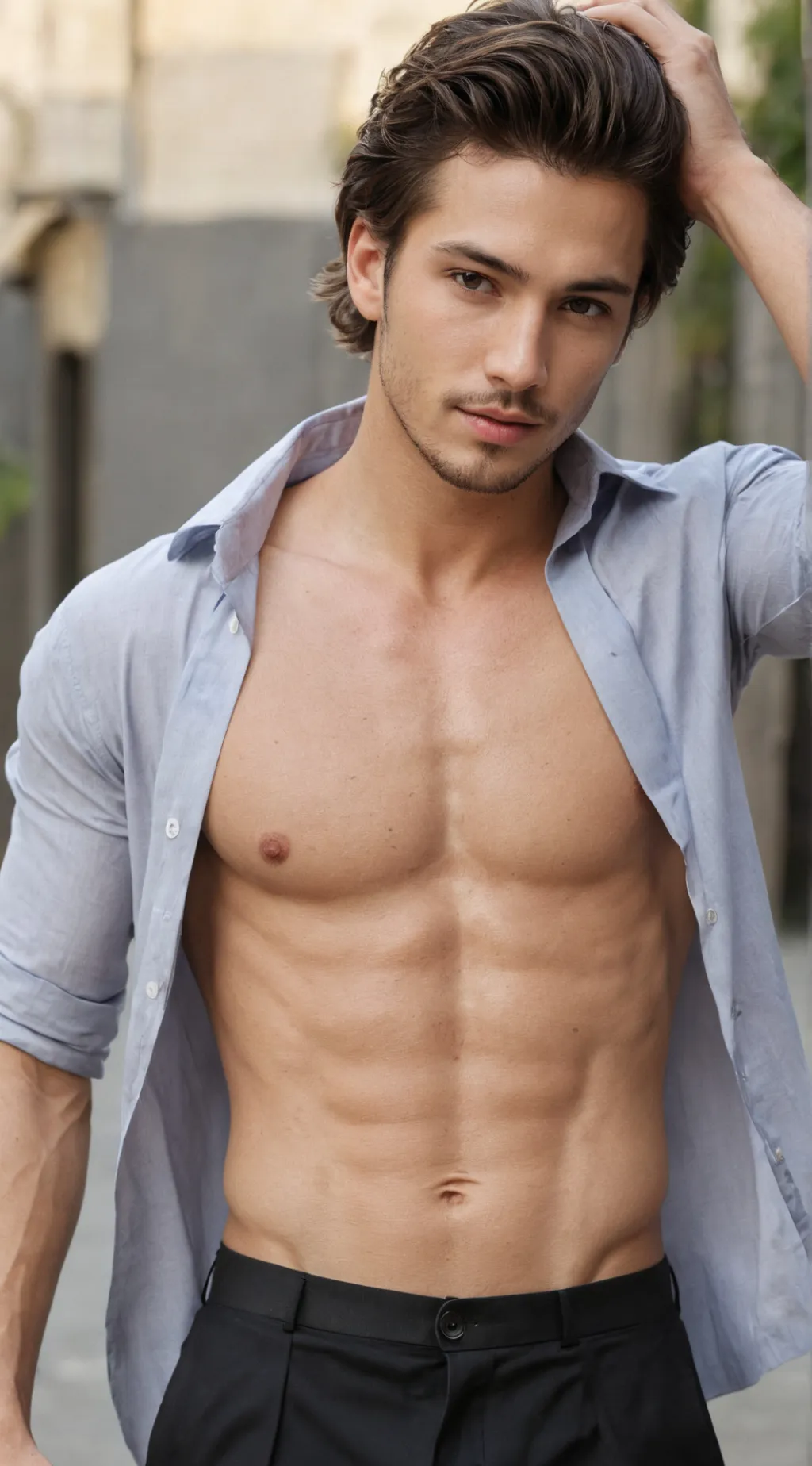 ai character: Alejandro ￼ background