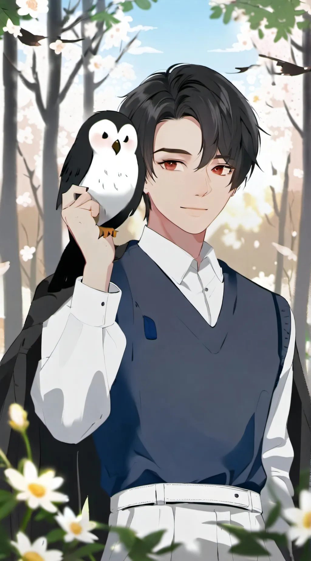 ai character:     Liam  background