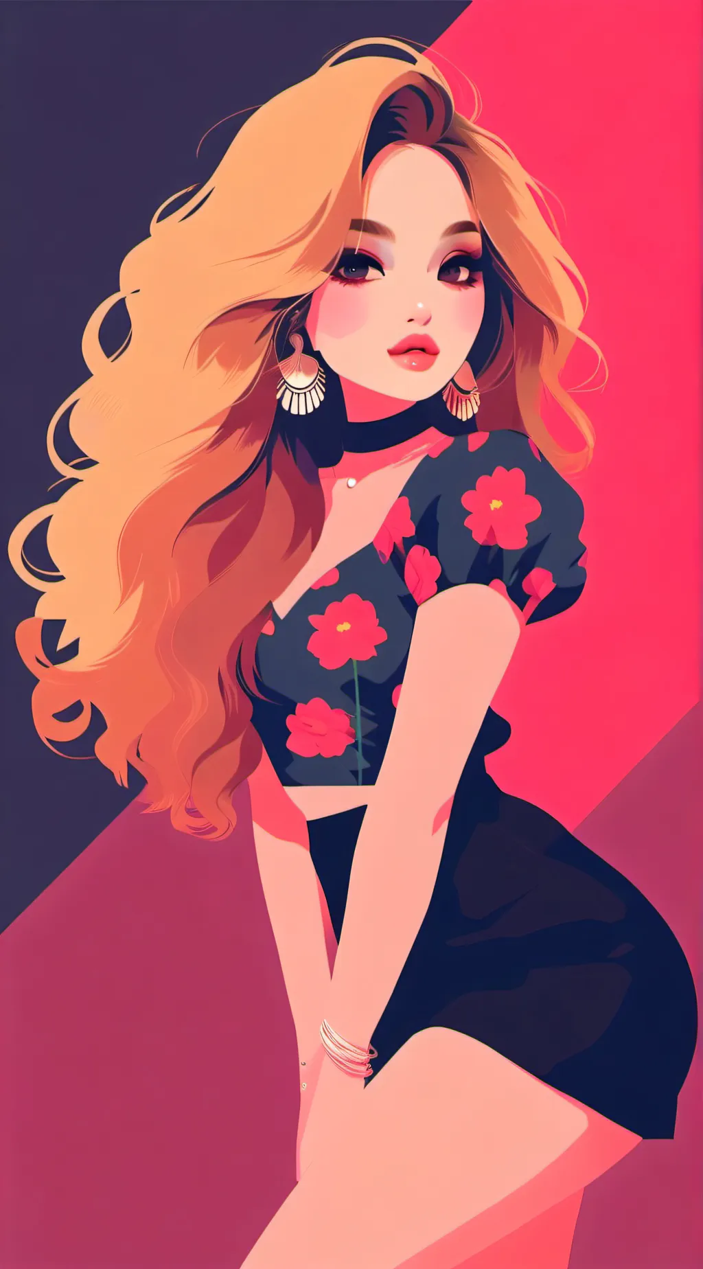 ai character: Maria background