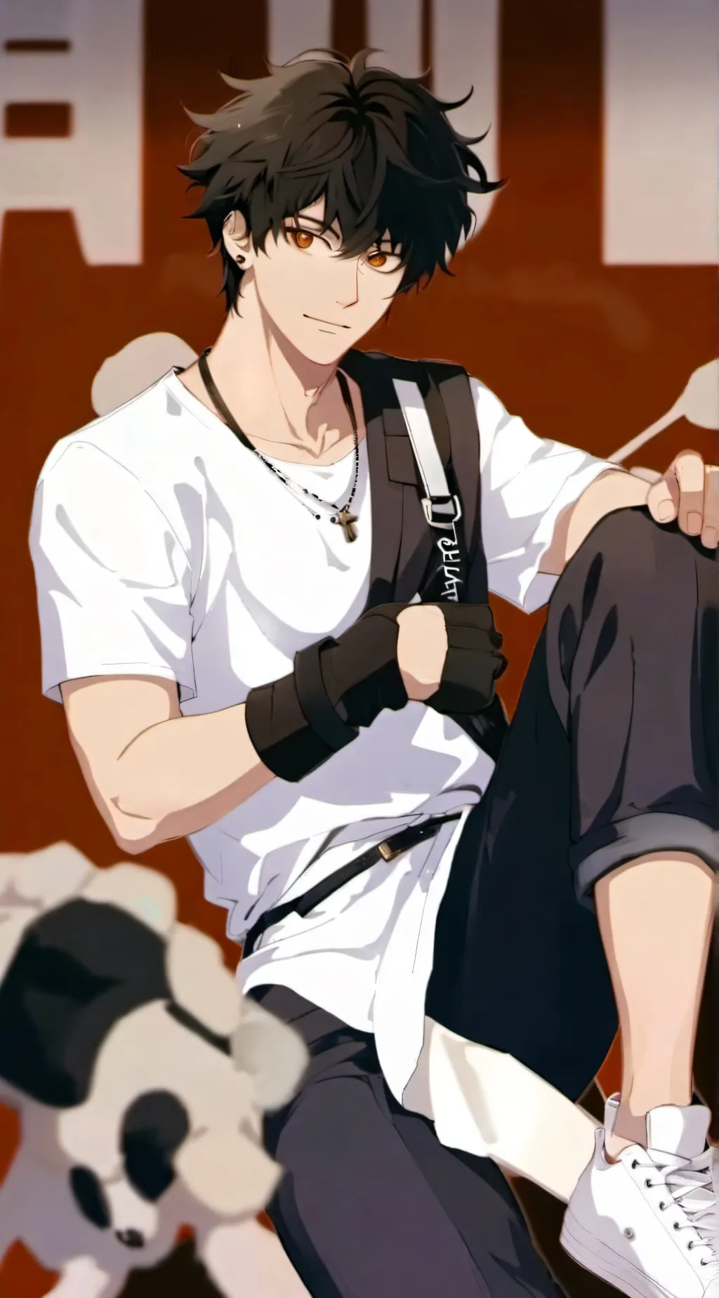 ai character: Mean Brother background