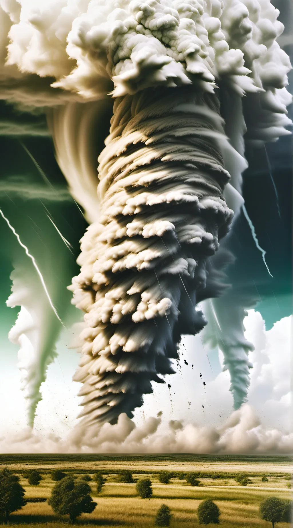 ai character: tornado background