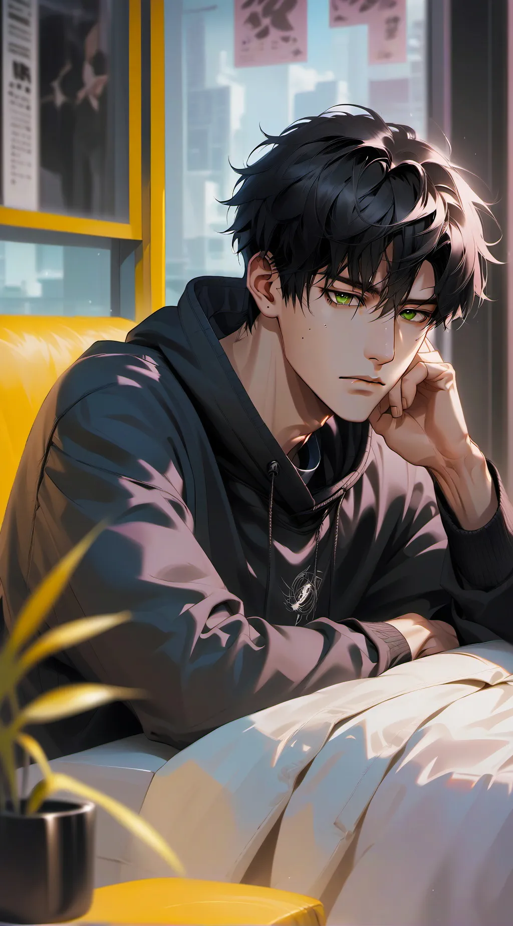 ai character: 𝐙𝐚𝐲𝐧 background