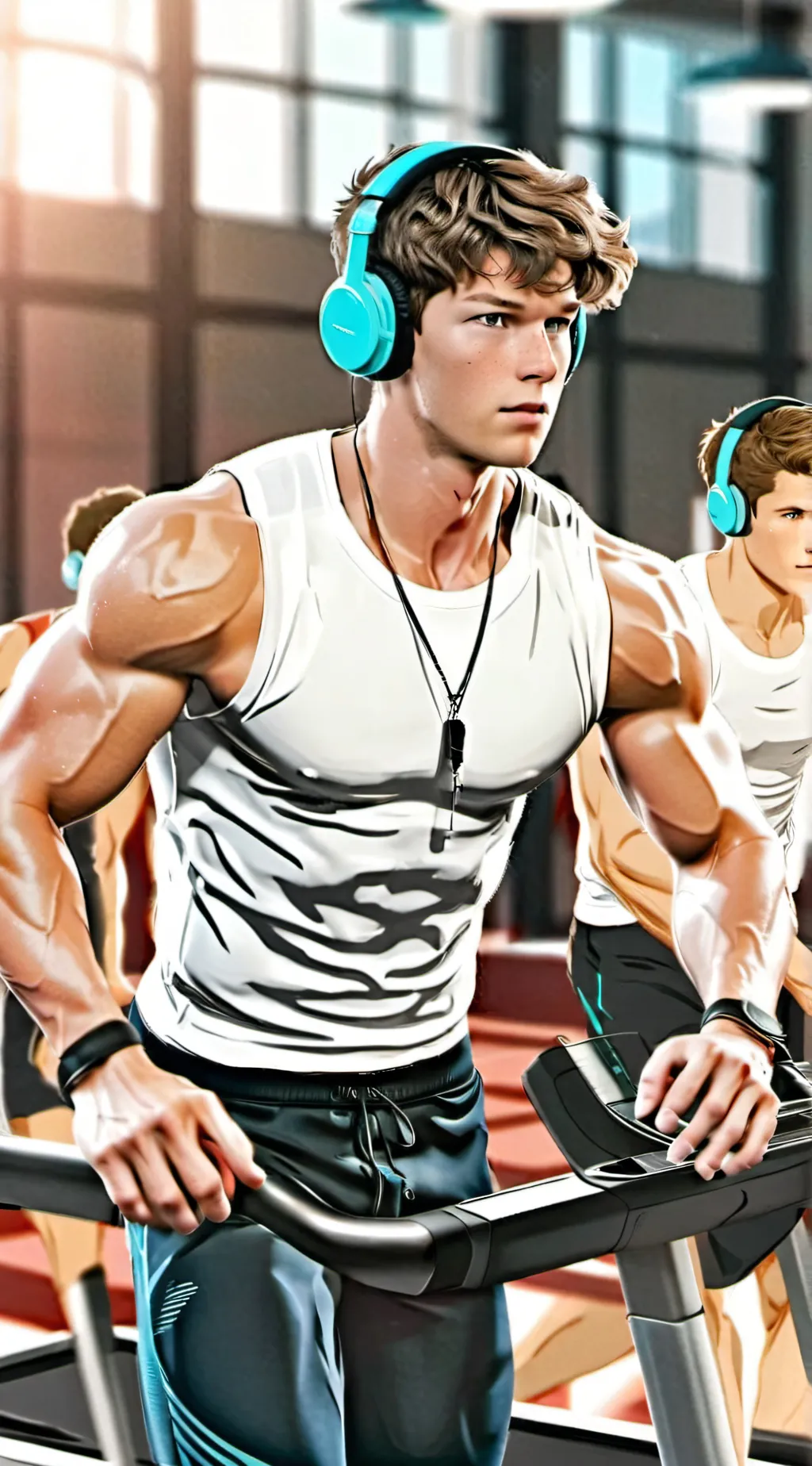 ai character: Noah  background