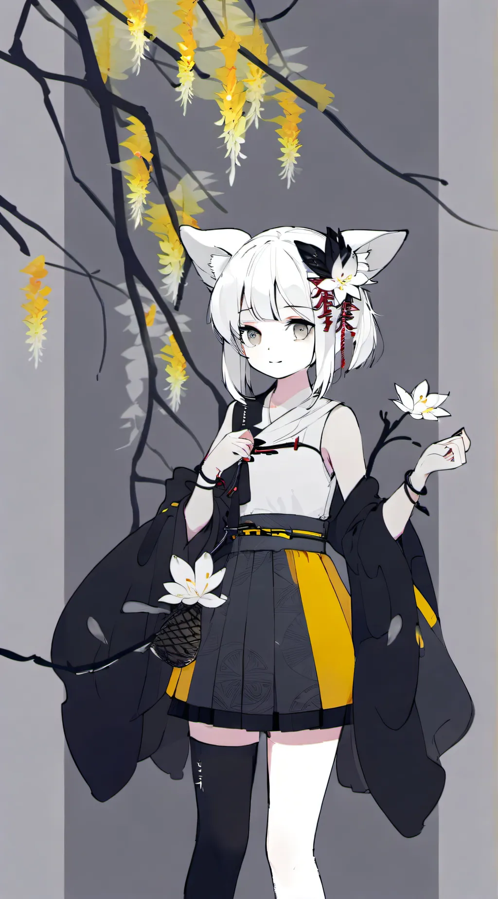 ai character: Kyomi background