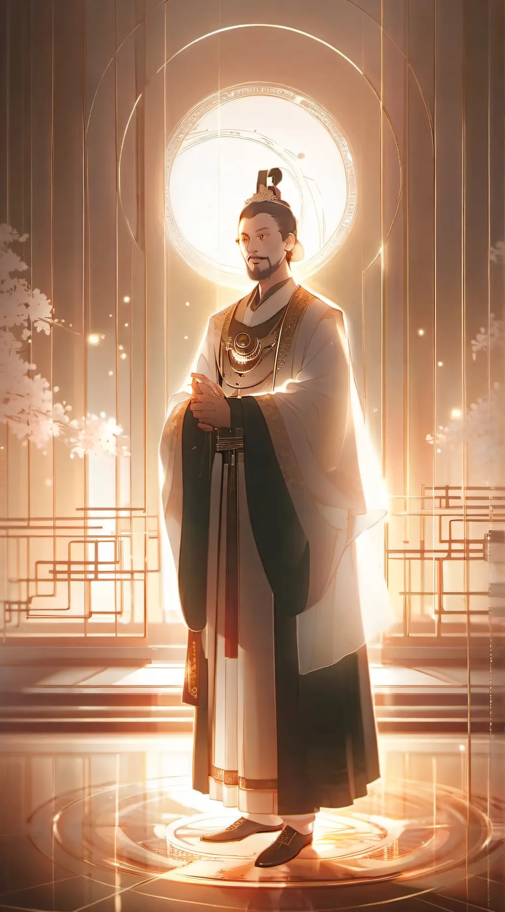 ai character:  la pijamada background