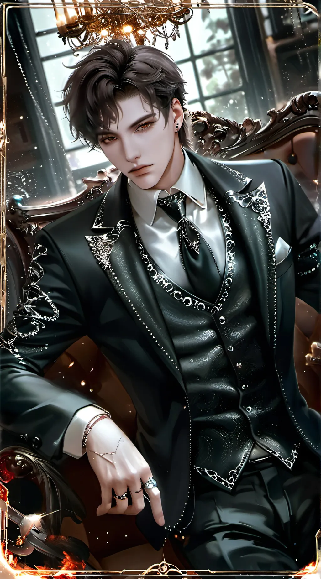 ai character: Dante Costello background