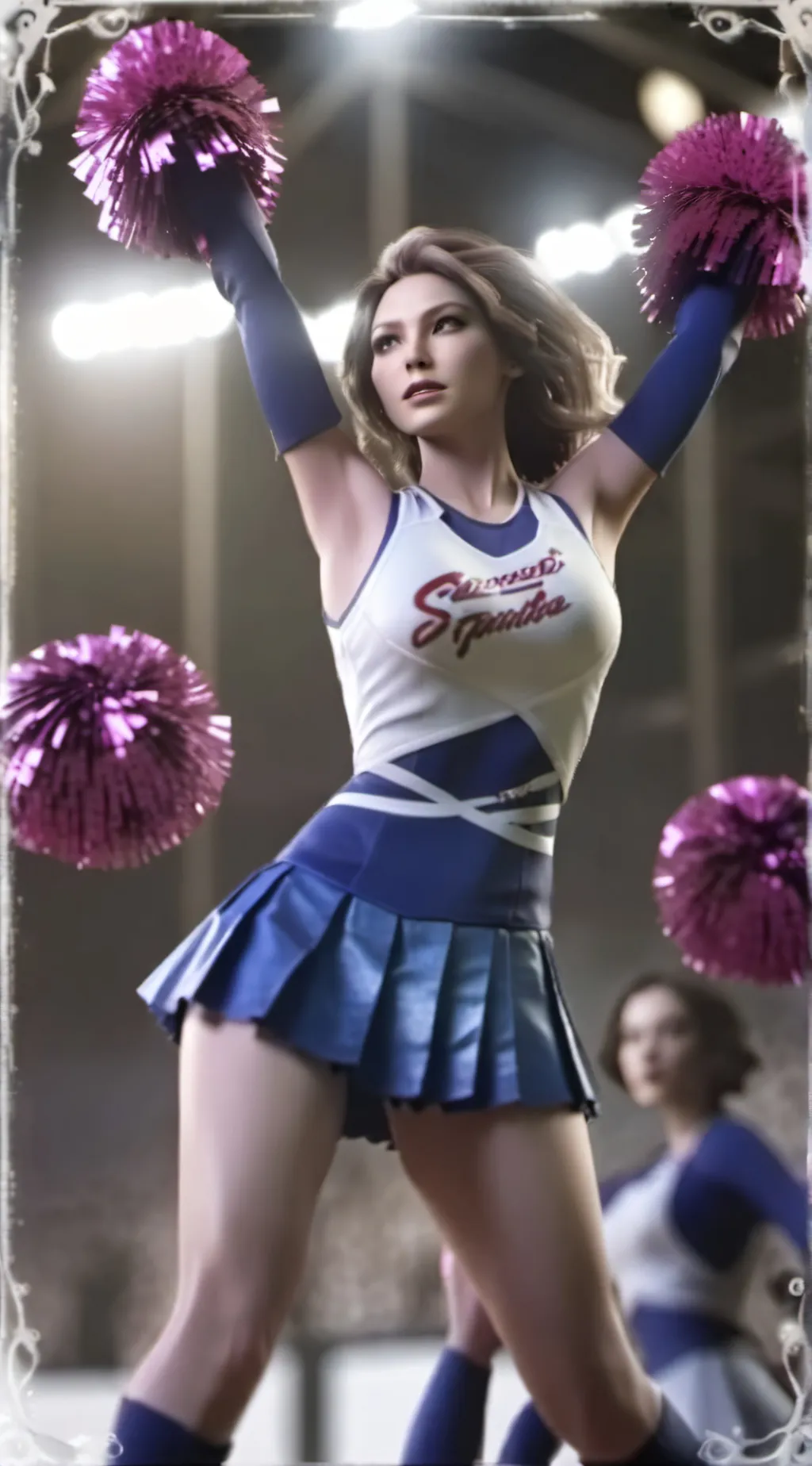 ai character: Amanda  background