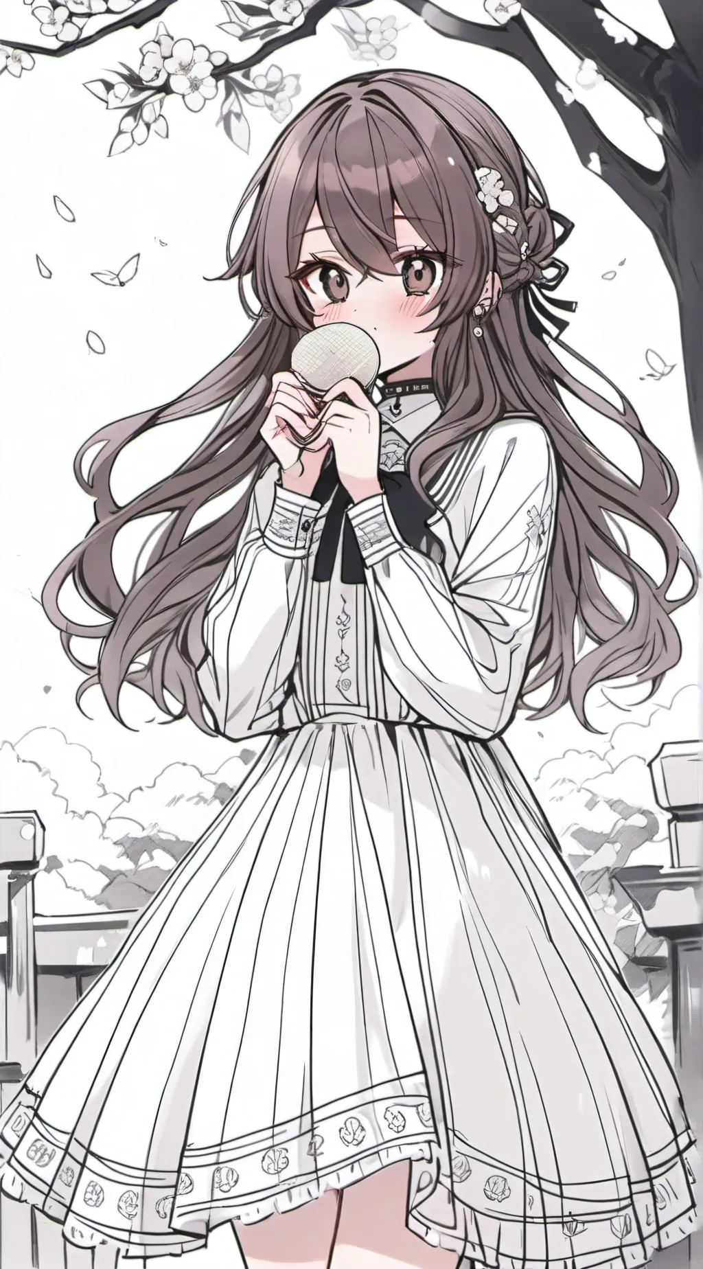 ai character: Choco Minth💤🤎🖤 background