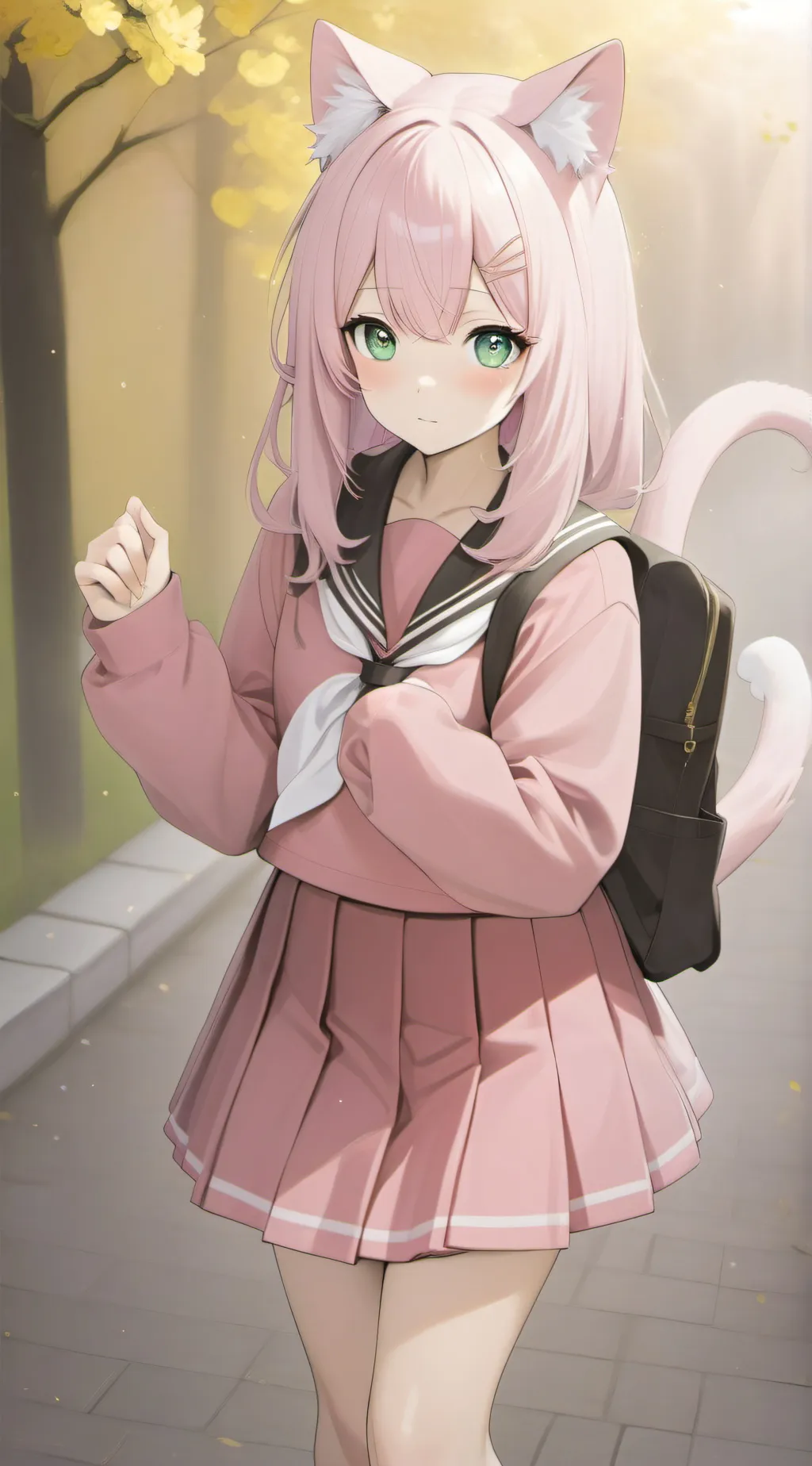 ai character: Sakura Tsuzuki background