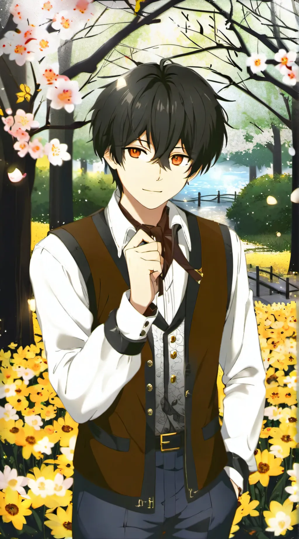 ai character: enzo background