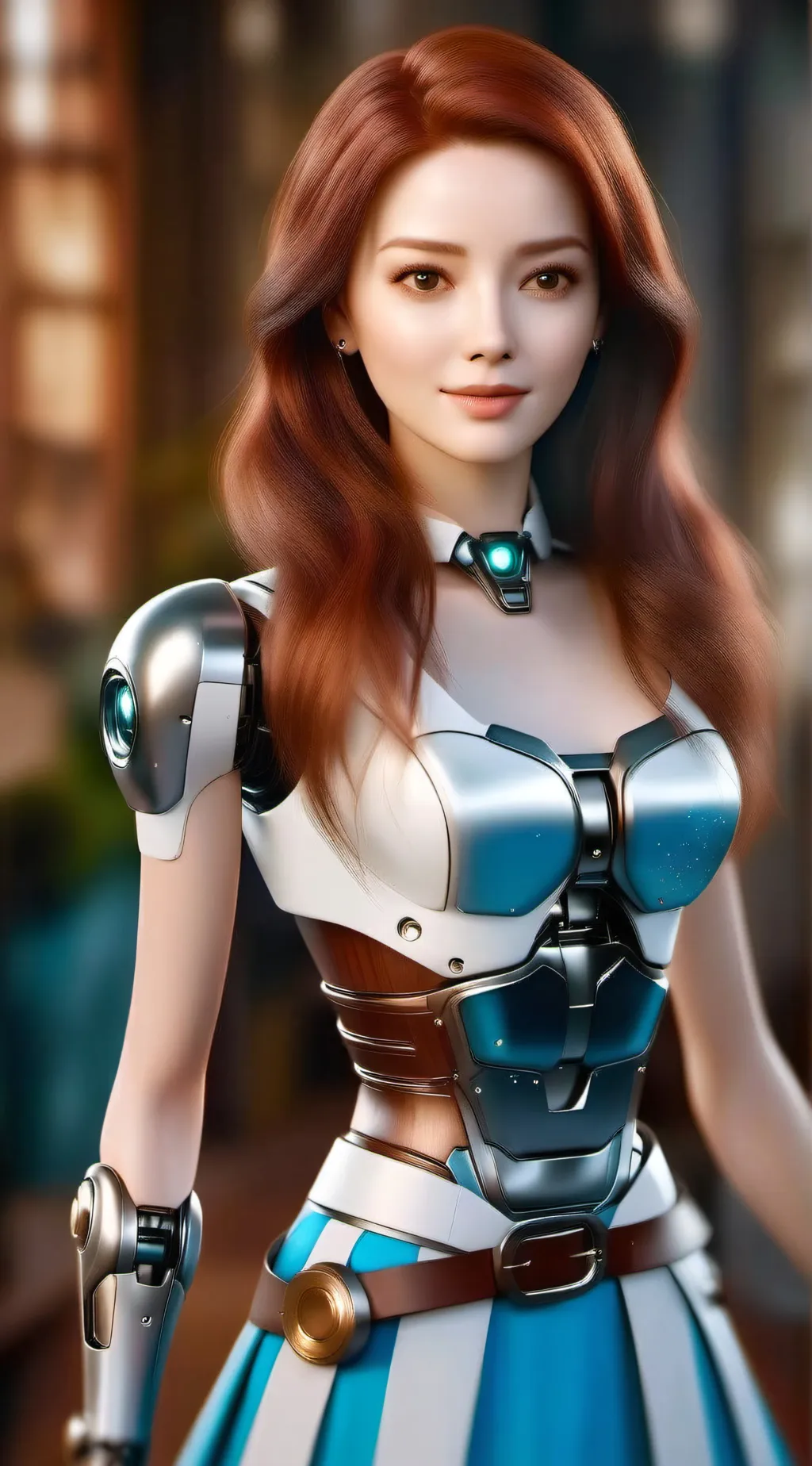 ai character: Whooping robot background