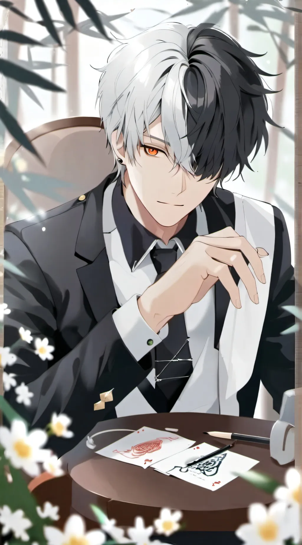 ai character: Gaiven jazz background