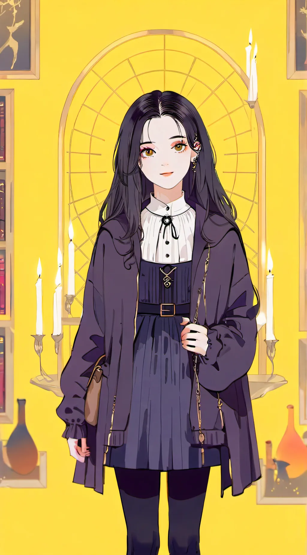 ai character: Blair  background