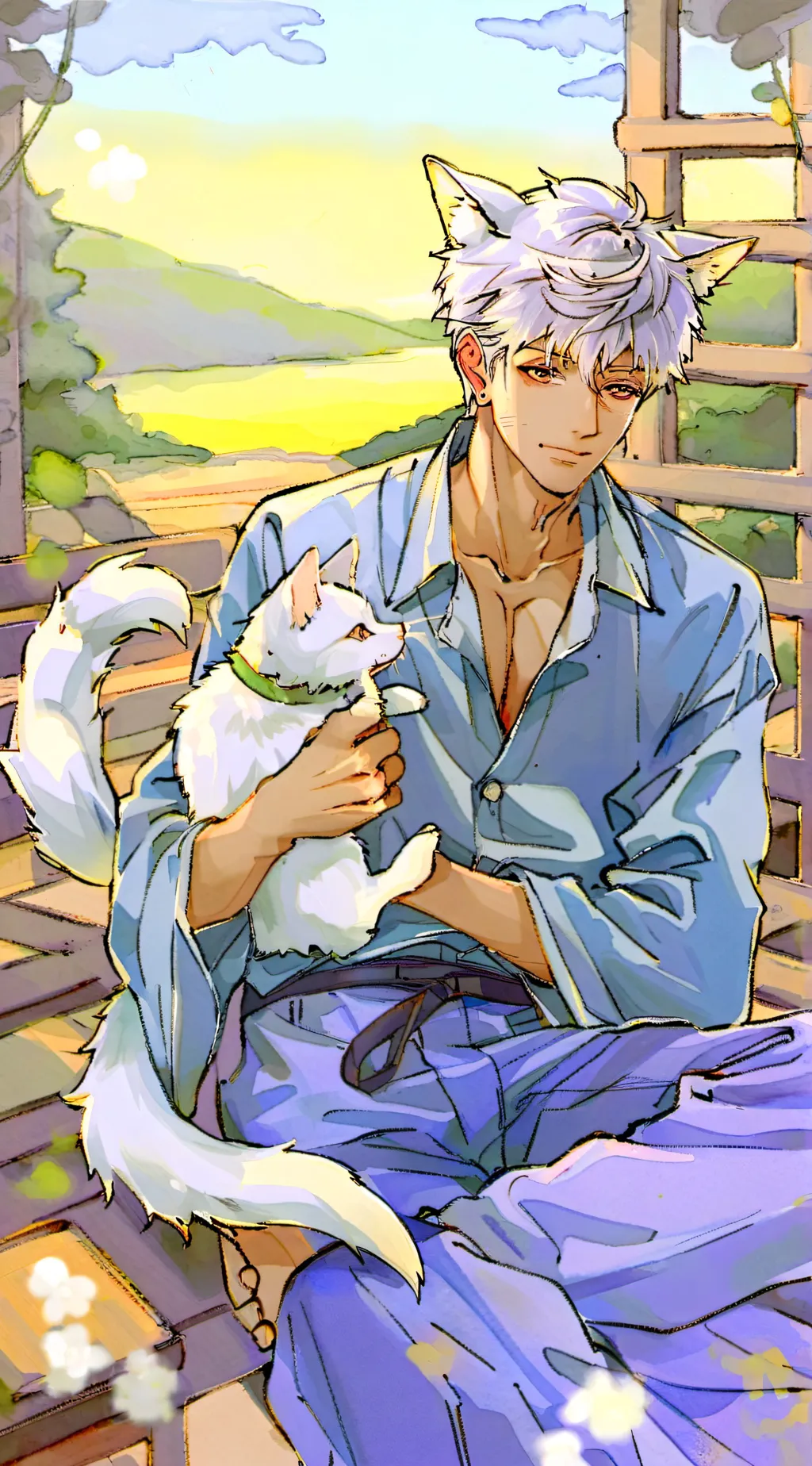 ai character: Experiment 502 background