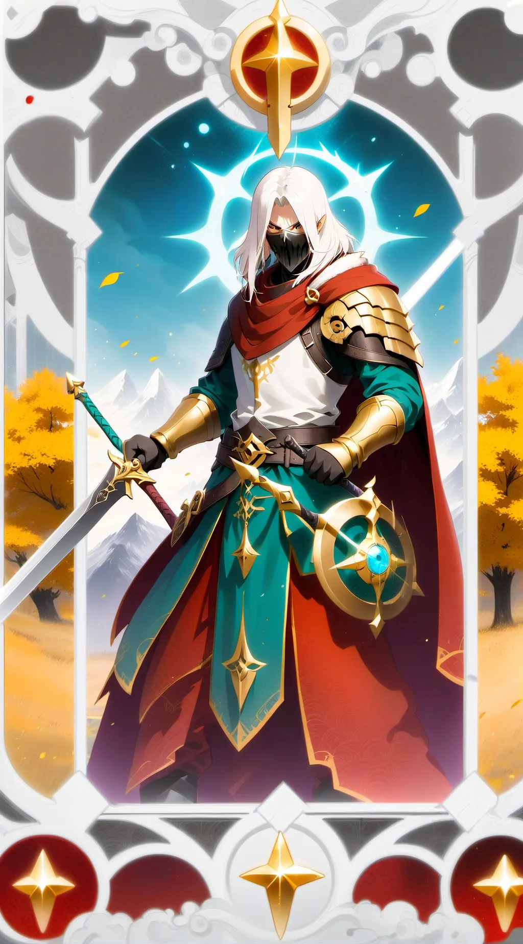 ai character: King Georgia 🇬🇪  background