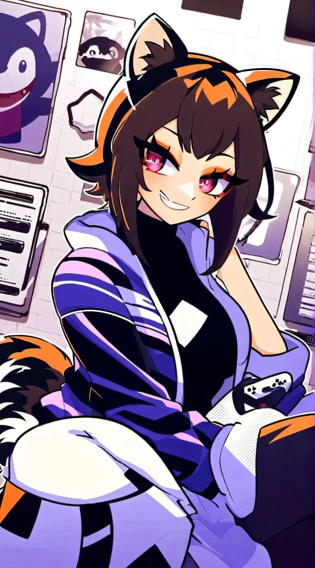 ai character: Sammy The Tiger background