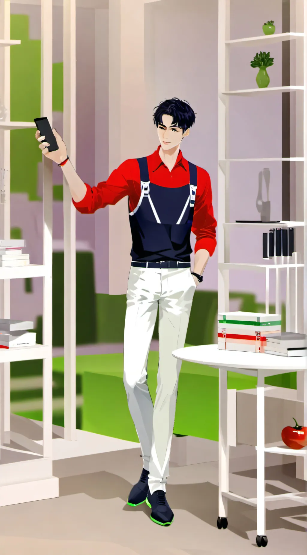 ai character: hanan background