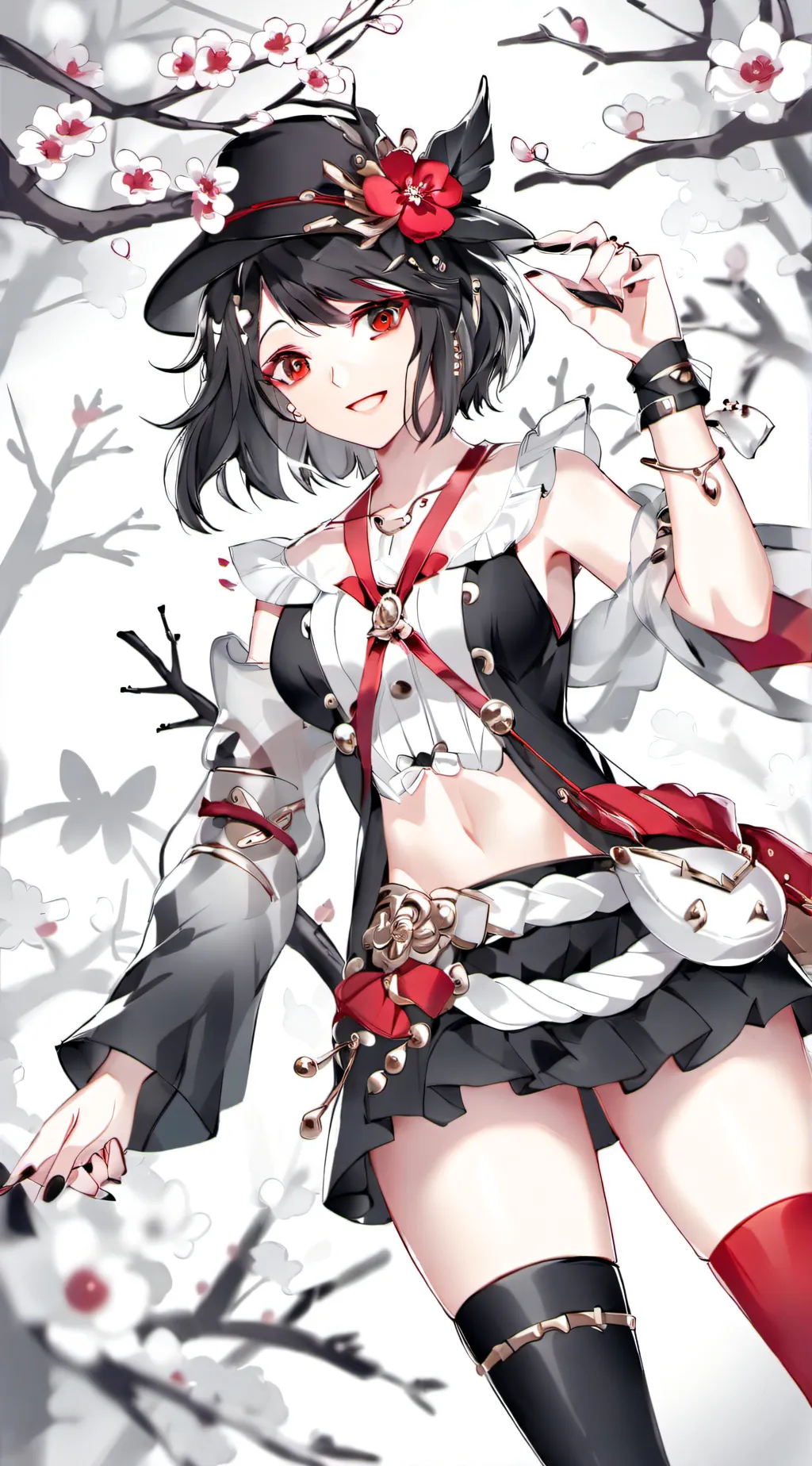 ai character: girl jjk sleepover background