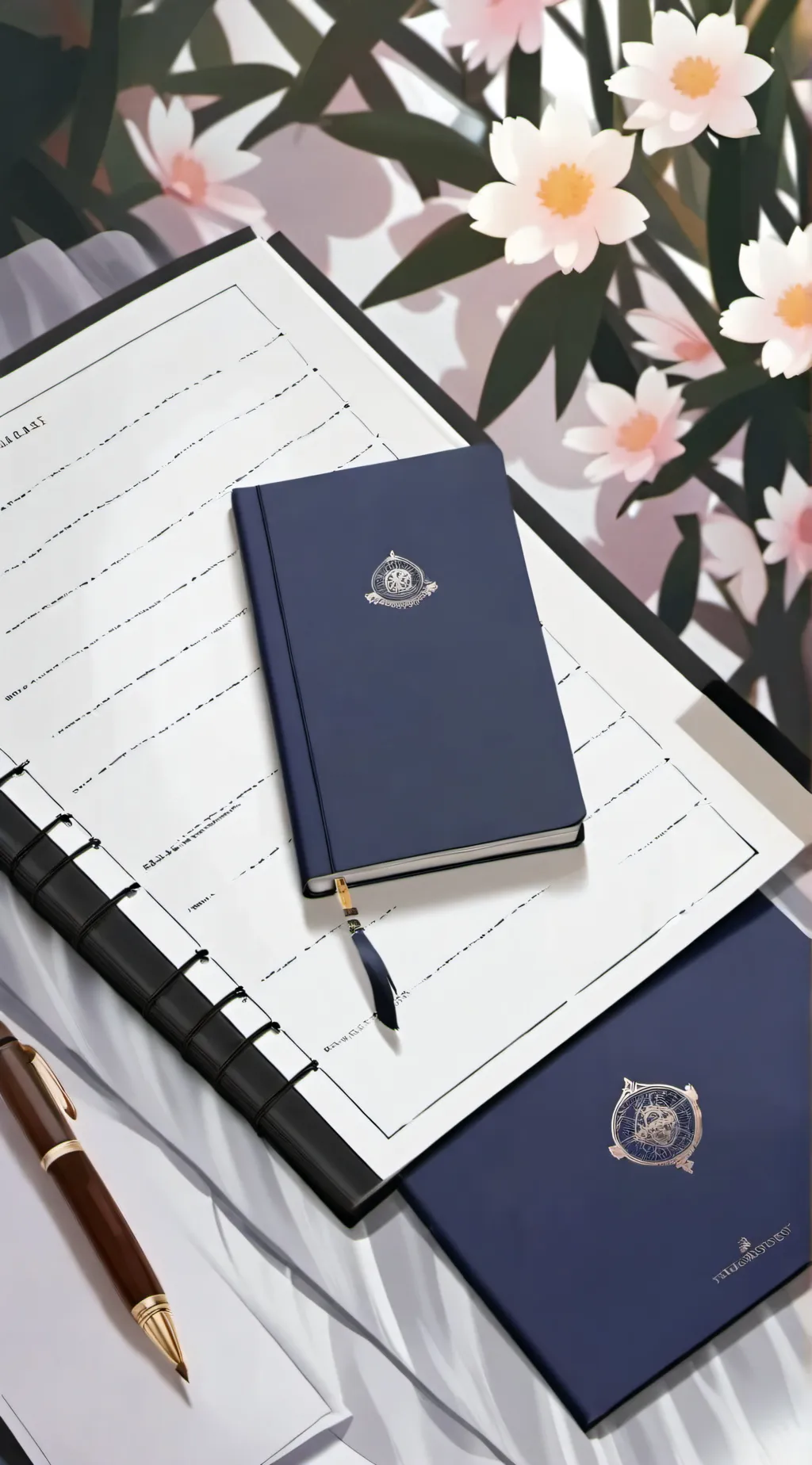 ai character: your diary background