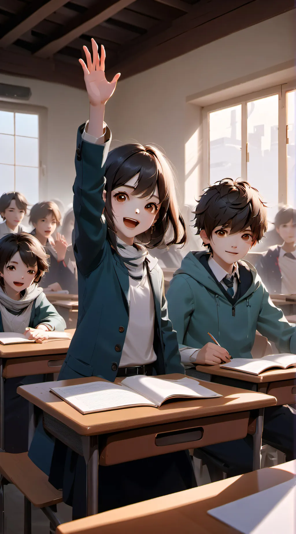 ai character: Navy Elementary! background