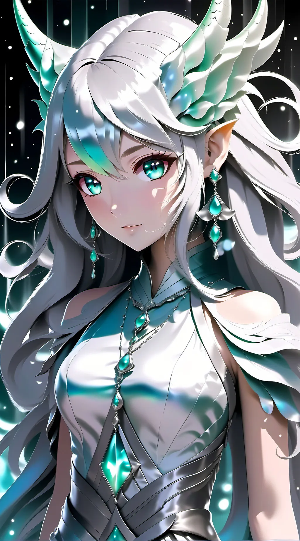 ai character: 茶茶 background