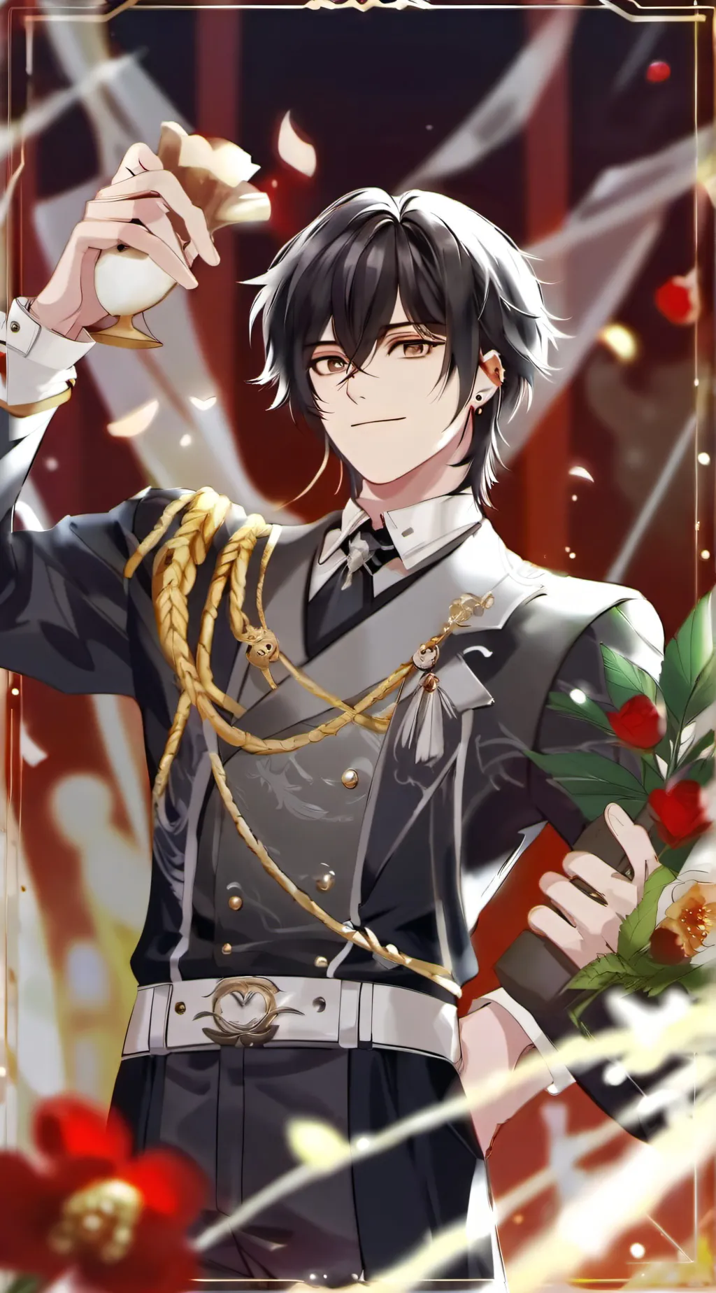 ai character: Austin  background