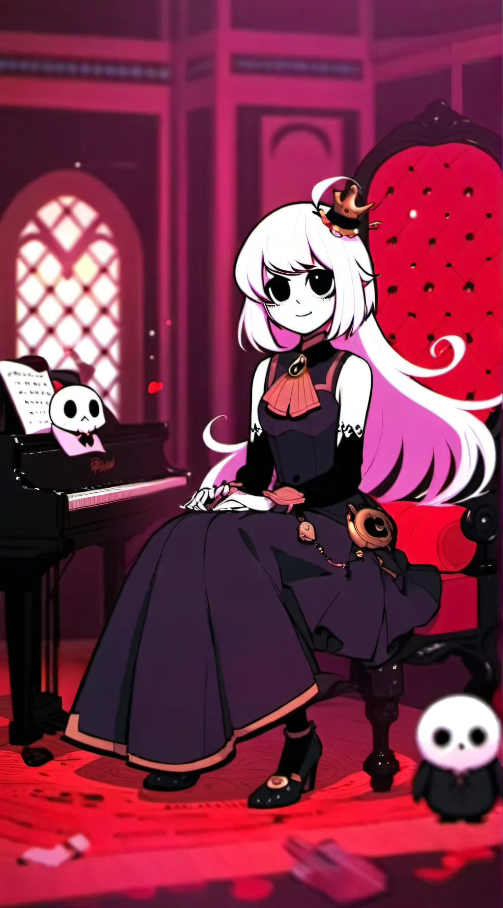 ai character: Rosi:)  background