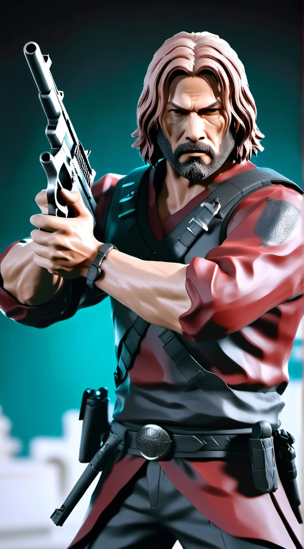 ai character: Micah bell background