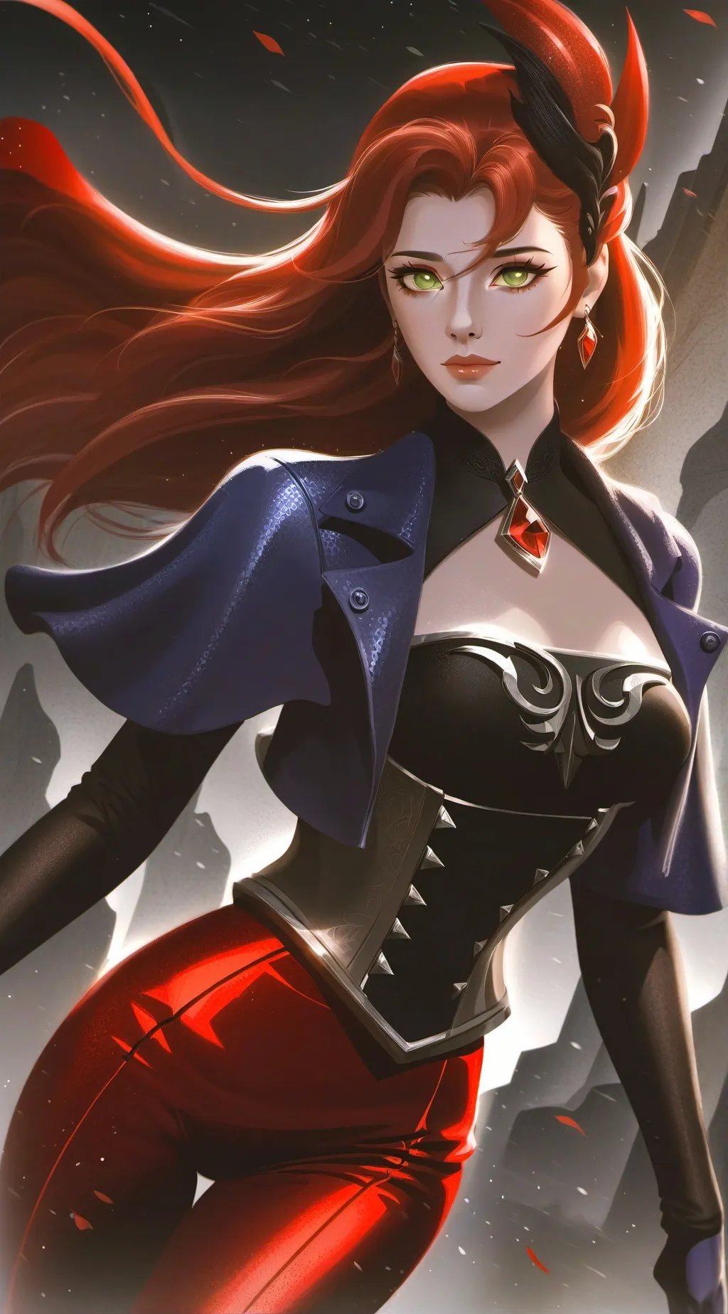 ai character: Becky background