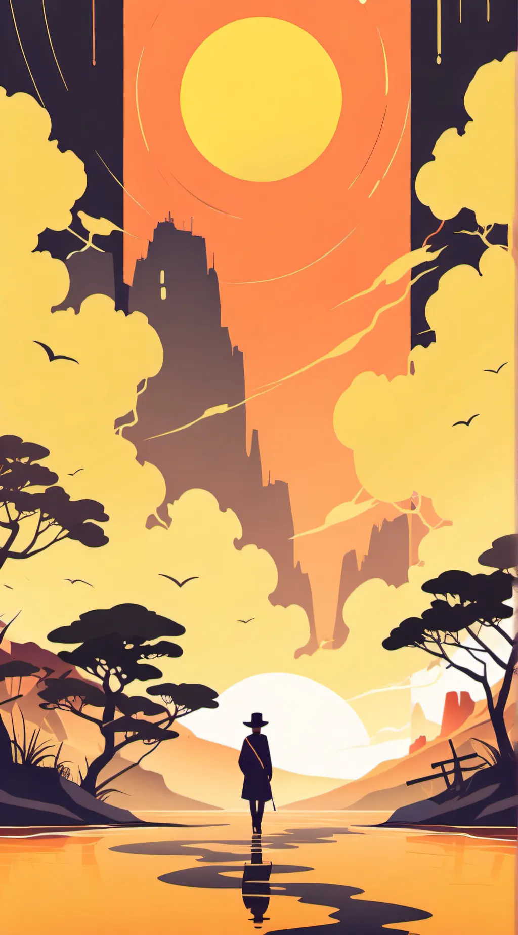 ai character: Your World background