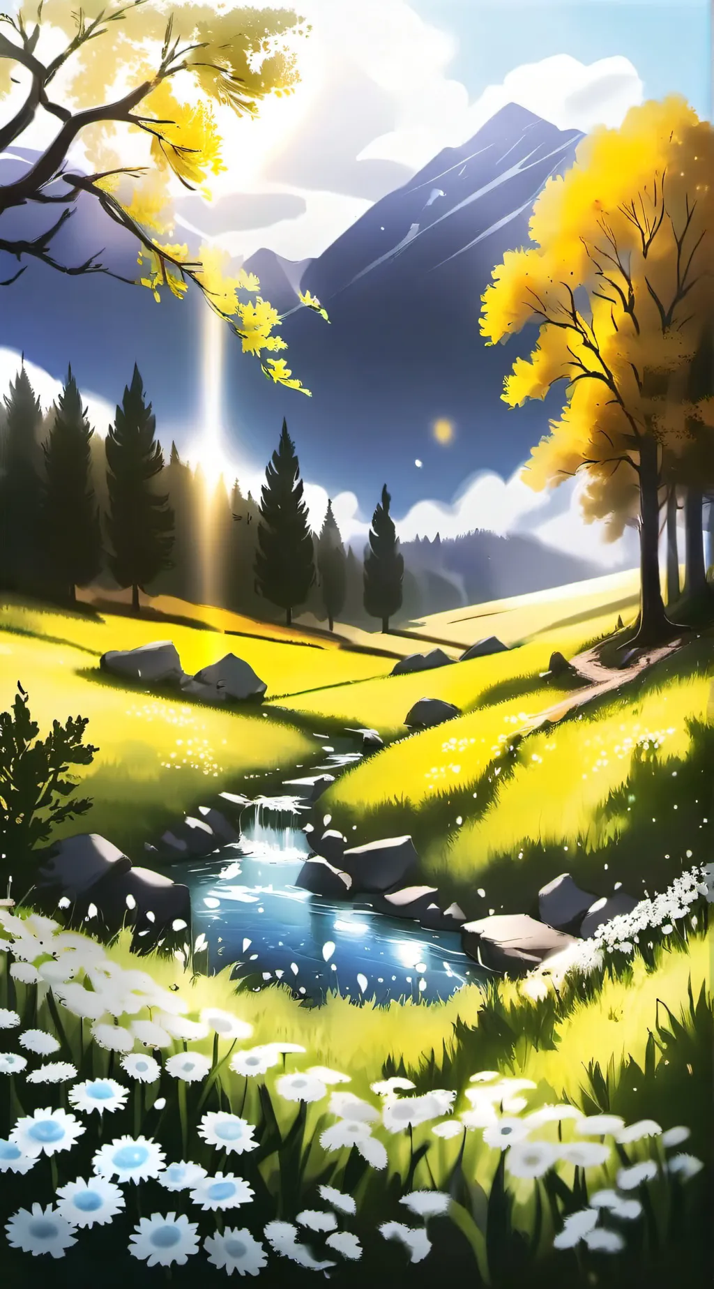 ai character: Genshin Impact background